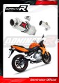scarico silenziatore DOMINATOR GP1 adatto alla moto Kawasaki ER - 6 N / F 650 2009 - 2011