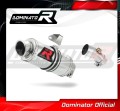 scarico silenziatore DOMINATOR GP1 adatto alla moto Kawasaki ER - 6 N / F 650 2009 - 2011 2