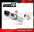 scarico silenziatore DOMINATOR HP2 adatto alla moto Kawasaki ER - 6 N / F 650 2009 - 2011 2