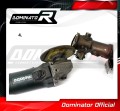 exhaust muffler DOMINATOR HP3 BLACK LOW LEVEL fits to Suzuki GSXR 600 K8 K9 L0 2008  2010 6