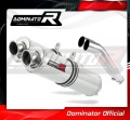 scarico silenziatore DOMINATOR rotondo adatto alla moto Suzuki GSX 1400 2001 - 2005 2