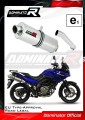scarico silenziatore DOMINATOR omologato OVAL adatto alla moto DL 650 V-STROM 2004 - 2006