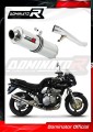scarico silenziatore DOMINATOR rotondo adatto alla moto Suzuki GSF BANDIT N / S 600 1995 - 1999