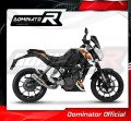 exhaust muffler DOMINATOR GP fits to KTM 125 Duke 2012  2016 4