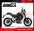 125 DUKE EXHAUST KTM Muffler Auspuff Sportauspuff Silencer Echappement Silencieux Scarico Scarichi Escape Wydech Tłumik Carbon Tip HP3 2012 - 2016 Dominator 3