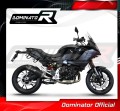 BMW F900XR 2020 - 2022 EXHAUST Muffler Auspuff Sportauspuff Silencer Echappement Silencieux Scarico Scarichi Escape Wydech Tłumik HP5 BLACK DOMINATOR 3