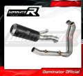 impianto di scarico completo con silenziatore DOMINATOR Full System GP nero adatto alla moto BMW F900XR 2020 - 2026 2