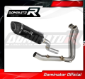 impianto di scarico completo con silenziatore DOMINATOR Full System HP5 nero adatto alla moto BMW F900XR 2020 - 2026 2