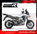 scarico silenziatore DOMINATOR rotondo adatto alla moto Honda VFR 800 X Crossrunner 2015 - 2021 5