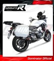 scarico silenziatore DOMINATOR GP1 nero adatto alla moto Honda VFR 800 X Crossrunner 2015 - 2021 2