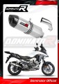 scarico silenziatore DOMINATOR HP1 adatto alla moto Honda VFR 800 X Crossrunner 2015 - 2021