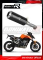 scarico silenziatore DOMINATOR GP nero adatto alla moto KTM 890 Duke 2020 - 2023