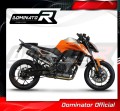 scarico silenziatore DOMINATOR GP nero adatto alla moto KTM 890 Duke 2020 - 2023 4