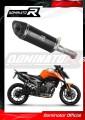 scarico silenziatore DOMINATOR HP8 nero adatto alla moto KTM 890 Duke 2020 - 2023