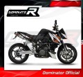 scarico silenziatore DOMINATOR HP3 adatto alla moto KTM 990 SUPER Duke 2005 - 2013 6