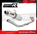 impianto di scarico completo con silenziatore DOMINATOR Full System rotondo adatto alla moto Yamaha XP 530 T-MAX 2012 - 2016 2