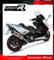impianto di scarico completo con silenziatore DOMINATOR Full System HP1 adatto alla moto Yamaha XP 530 T-MAX 2012 - 2016 3