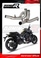 decat silenziatore centrale DOMINATOR Mid Pipe adatto alla moto V MAX V-MAX 1700 2009 - 2019
