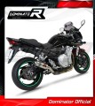 scarico silenziatore DOMINATOR GP1 adatto alla moto Suzuki GSF 1250 N / S BANDIT 2007 - 2016