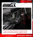 Yamaha MT 09 2021 - 2022 Full  Exhaust System EX Muffler Auspuff Sportauspuff Silencer Echappement Silencieux Scarico Scarichi Escape Collector Manifold Wydech Tłumik  HP3 BLACK Low Level  DOMINATOR EXHAUST SYSTEM 10