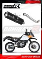 Suzuki DR 650SE 1997 - 2009 EXHAUST Muffler Auspuff Sportauspuff Silencer Muffler Echappement Silencieux Scarico Scarichi Marmitta Escape Wydech Tłumik MX BLACK DOMINATOR EXHAUST SYSTEM