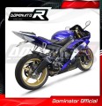 wydech tłumik DOMINATOR GPS CZARNY pasujący do motocykla Yamaha YZF R6 2006 - 2016 3