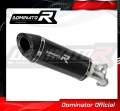 scarico silenziatore DOMINATOR HP8 nero adatto alla moto Suzuki GSX-S 1000 / F 2015 - 2020 2