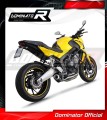 impianto di scarico completo con silenziatore DOMINATOR Full System GP nero adatto alla moto Honda CB 650 F 2014 - 2018 3
