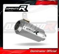 scarico silenziatore DOMINATOR GPS adatto alla moto Yamaha YZF R6 2017 - 2023 2