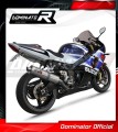 scarico silenziatore DOMINATOR Bolt-on rotondo adatto alla moto Suzuki GSXR 1000 K1 - K4 2001 - 2004 3