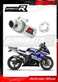 scarico silenziatore DOMINATOR Bolt-on GP1 adatto alla moto Suzuki GSXR 1000 K1 - K4 2001 - 2004