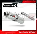 scarico silenziatore DOMINATOR Slip-on rotondo adatto alla moto Suzuki GSXR 1000 K1 - K4 2001 - 2004 2