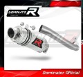 scarico silenziatore DOMINATOR Slip-on GP1 adatto alla moto Suzuki GSXR 1000 K1 - K4 2001 - 2004 2