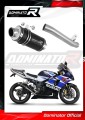 scarico silenziatore DOMINATOR Slip-on GP1 nero adatto alla moto Suzuki GSXR 1000 K1 - K4 2001 - 2004