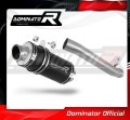 exhaust muffler DOMINATOR Slipon GP1 BLACK fits to Suzuki GSXR 1000 K1  K4 2001  2004 2
