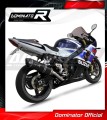 scarico silenziatore DOMINATOR Slip-on HP1 nero adatto alla moto Suzuki GSXR 1000 K1 - K4 2001 - 2004 3