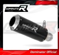 scarico silenziatore DOMINATOR GP nero adatto alla moto Yamaha YZF R1 1000 RN49 2017 - 2019 2