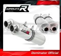 scarico silenziatore DOMINATOR rotondo adatto alla moto KTM 950 Adventure  2