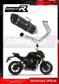 complete exhaust system with muffler DOMINATOR Full System HP1 BLACK fits to Kawasaki Z650 2017  2023