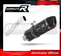 scarico silenziatore DOMINATOR HP1 nero adatto alla moto Yamaha XT 660 Z TENERE 2008 - 2016 2