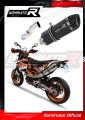 wydech tłumik DOMINATOR HP1 CZARNY pasujący do motocykla KTM 690 SMC R 2012 - 2017