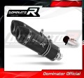 scarico silenziatore DOMINATOR HP1 nero adatto alla moto Ducati MONSTER 696 2008 - 2014 2