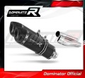 exhaust muffler DOMINATOR HP1 BLACK fits to Ducati MONSTER 695 2006  2008