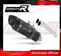 scarico silenziatore DOMINATOR HP1 nero adatto alla moto Ducati 750 SPORT 2000 - 2002