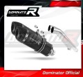 exhaust muffler DOMINATOR HP1 BLACK fits to Cagiva XTRA RAPTOR 1000