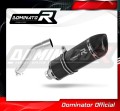 scarico silenziatore DOMINATOR HP1 nero adatto alla moto BMW F650 CS 2002 - 2005