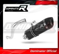 scarico silenziatore DOMINATOR HP1 nero adatto alla moto BMW F650 FUNDURO