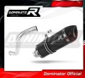 scarico silenziatore DOMINATOR HP1 nero adatto alla moto BMW F650ST
