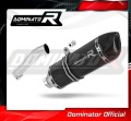 scarico silenziatore DOMINATOR HP1 nero adatto alla moto BMW G650 GS 2011 - 2018 2