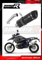 scarico silenziatore DOMINATOR HP1 nero adatto alla moto BMW HP2 Enduro 2004 - 2007
